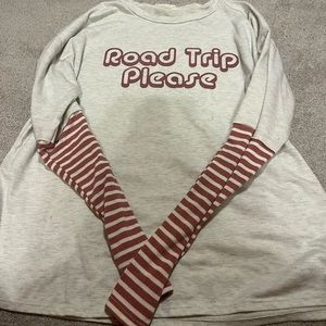 Road trip long sleeve shirt